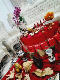 عکسی از دستور میز یلدایی