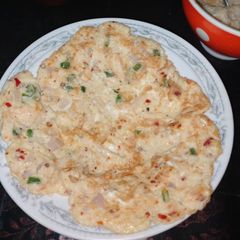 A picture of Chicken Cheese Omelette.