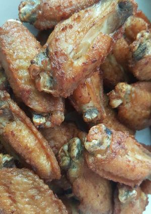 รูปของ ปีกกลางไก่ทอด