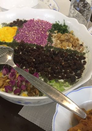 عکسی از دستور ماست خيار