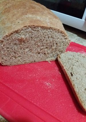Una foto de Pan de harina 100% integral