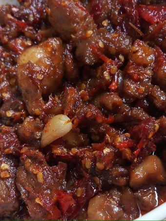 Langkah Gampang Membuat Resep Oseng Mercon daging tetelan yang Enak Banget