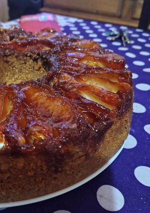 Una foto de Torta invertida de manzanas! 😍