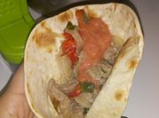Una foto de masa para tacos harina comun