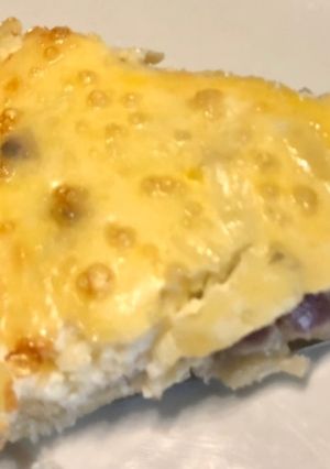 Une photo de Tarte oignons et fromage