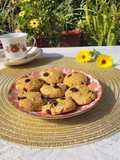 Galletitas garbanzo, maní y pasas
