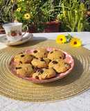 Galletitas garbanzo, maní y pasas
