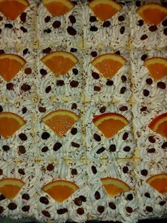 Oroszkrém kocka recept fotója