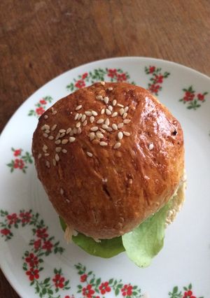 Hamburger zsemle recept fotója