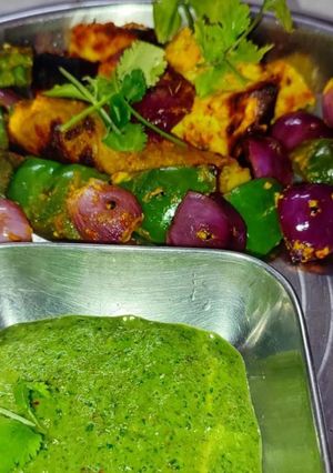 A picture of Paneer Tikka.