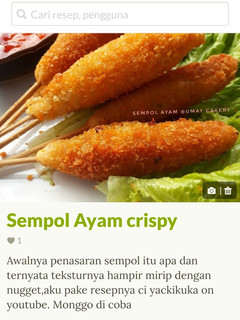 Foto resep Sempol Ayam Crispy