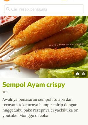 Foto resep Sempol Ayam Crispy