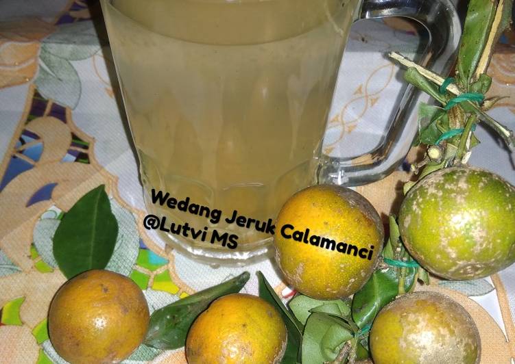 Wedang jeruk calamanci