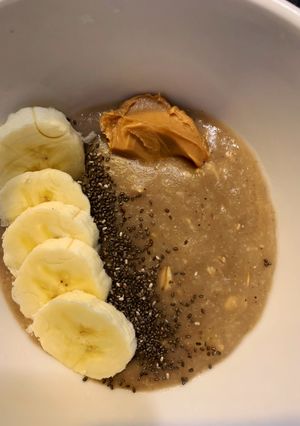 Una foto de Desayuno saludable riquísimo y fácil 😋