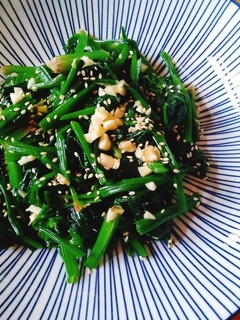 韓式小菜：涼拌菠菜 的食譜成品照片