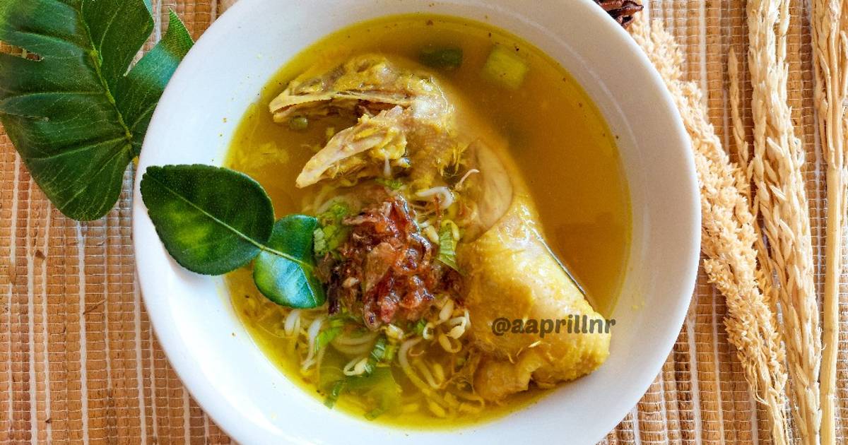 Resep Soto Kepala Ayam Oleh Aprilia Rahma ️ Cookpad