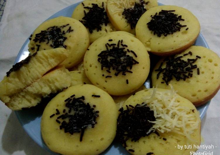 Resep Kue pukis bulat mesis keju Anti Gagal