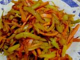 خوراک کدو سبز