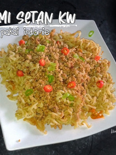 Foto resep Mi Setan KW (pakai indomie)