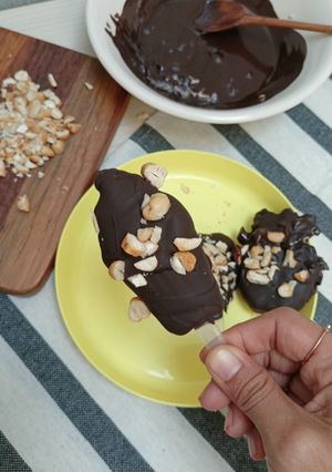 Foto resep Ice Cream Banana Chocolate