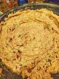 Refried beans made in a rice cooker