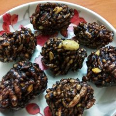 A picture of Chocolate Rice Crispies.