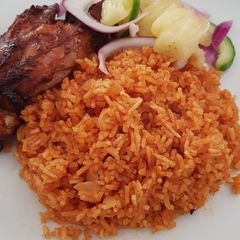 A picture of Tomato Rice.