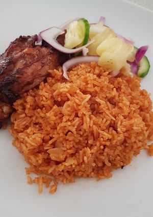 A picture of Tomato Rice.
