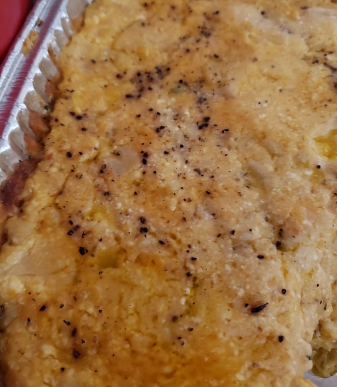 A picture of Cheesy Potatoes Hashbrowns.