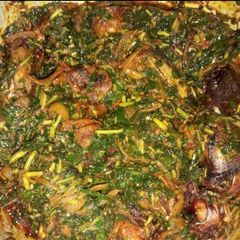A picture of Vegetable soup.
