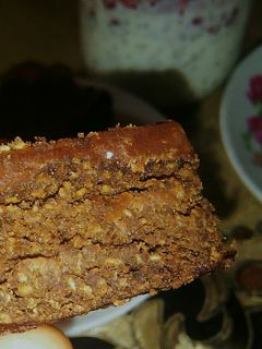 صورة لوصفة كيك الباونتي الصحي