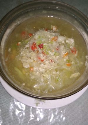 Foto resep Bihun jagung dadakan