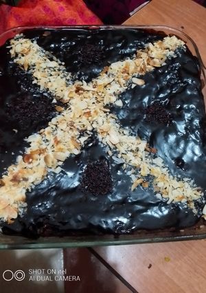 صورة لوصفة كيك بالشوكولاطة