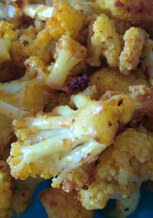 Una foto de Pop corn de coliflor