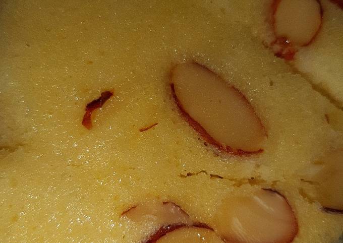 Recipe of Favorite Mini almond cake in microwave