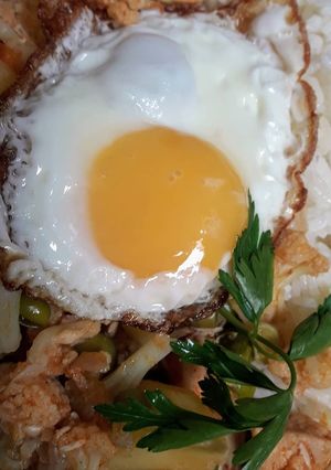 Una foto de Guiso de Coliflor con Pollito🇵🇪