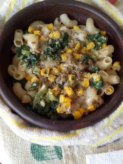 Una foto de Pastel de fideos