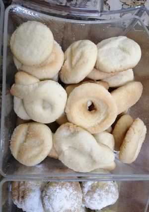 صورة لوصفة 😋 بسكويت رائع بالزبده 😋