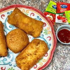 A picture of Chicken Tikka/pizza Cutlets.