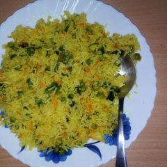 A picture of Vegetable rice.
