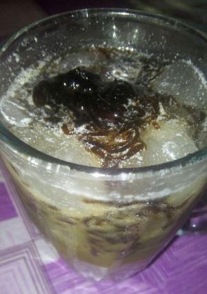 Foto resep Es cincau santan gula merah