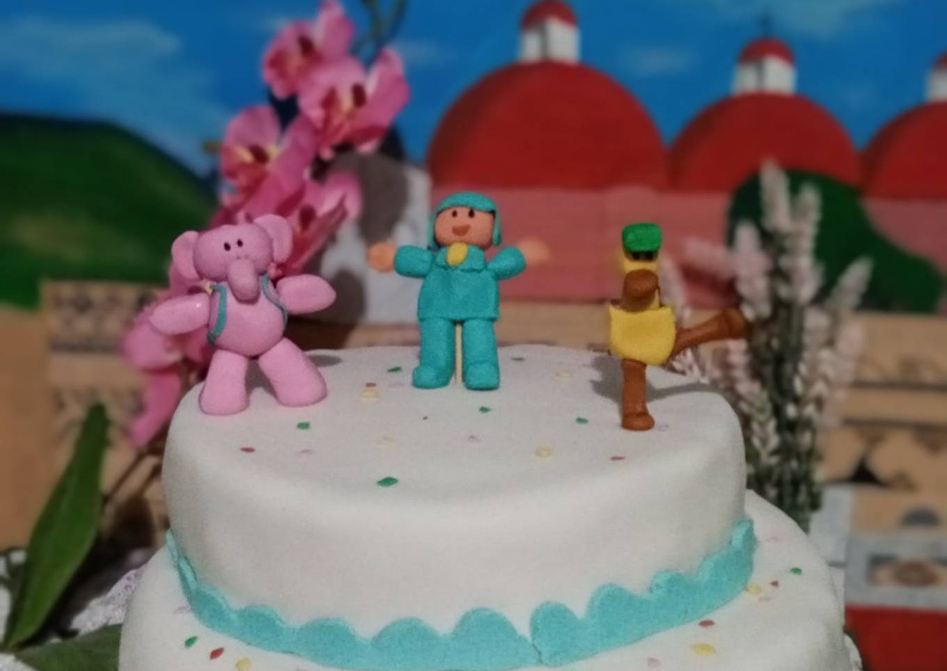 Pastel de fondant
