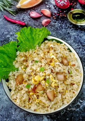 Foto resep Nasi Goreng Hijau Cumi Asin