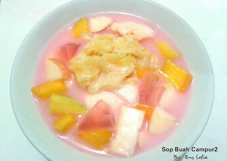 Resep Sop/Es Buah Campur2, Lezat Sekali