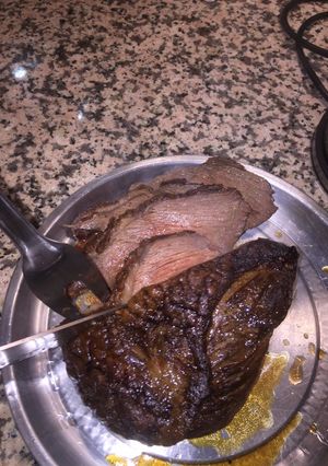 Φωτογραφία της συνταγής Μοσχαρίσια (Picanha) Πικάνια στο τηγάνι και στο φούρνο - Beef Picanha