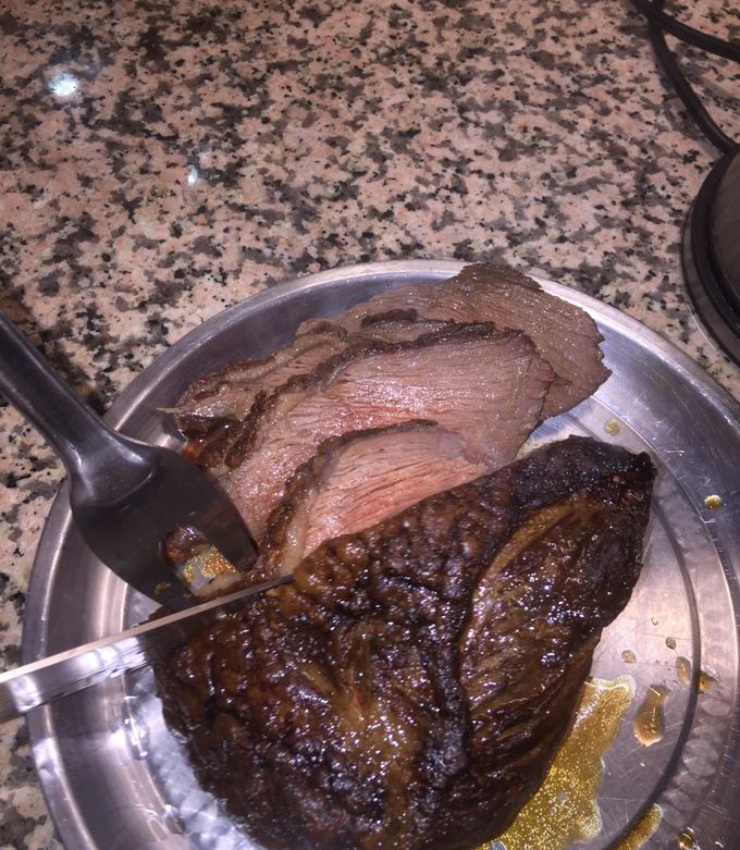 Φωτογραφία της συνταγής Μοσχαρίσια (Picanha) Πικάνια στο τηγάνι και στο φούρνο - Beef Picanha