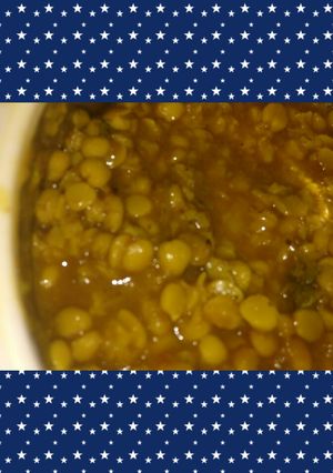 A picture of Chana ji dal (Sindhi recipe).
