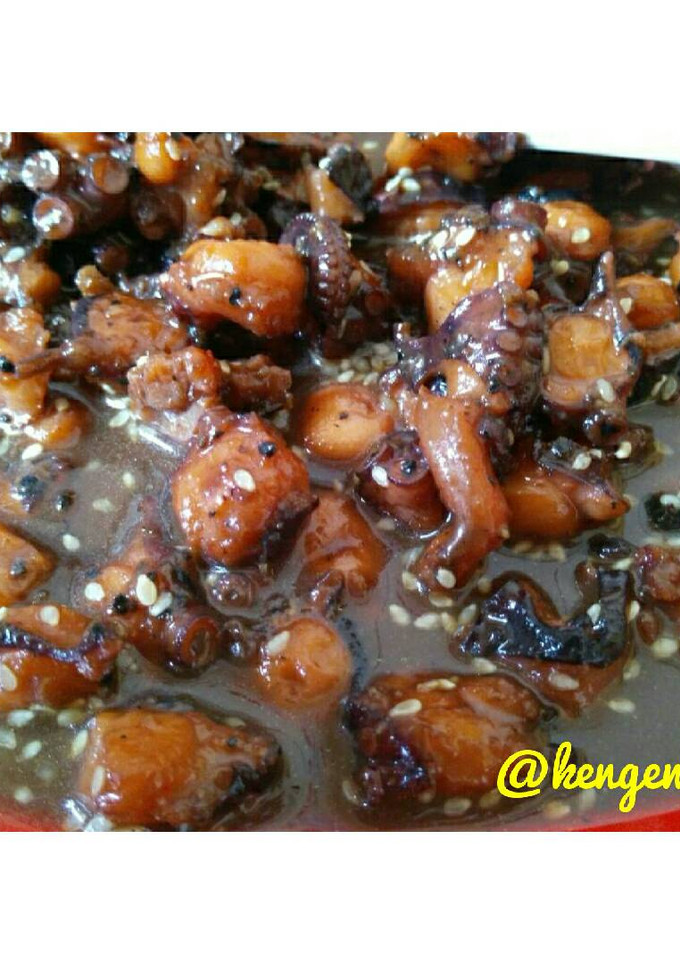 Foto resep Octopus Saus Tiram