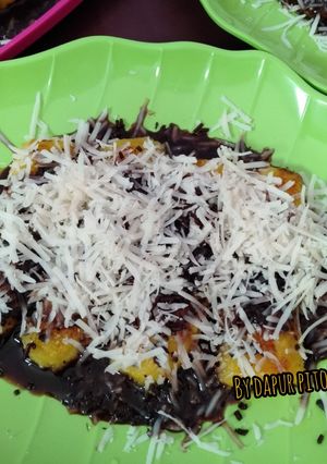 Foto resep Pisang panggang coklat keju
