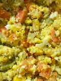 Ensalada de huevo cocido para bebé